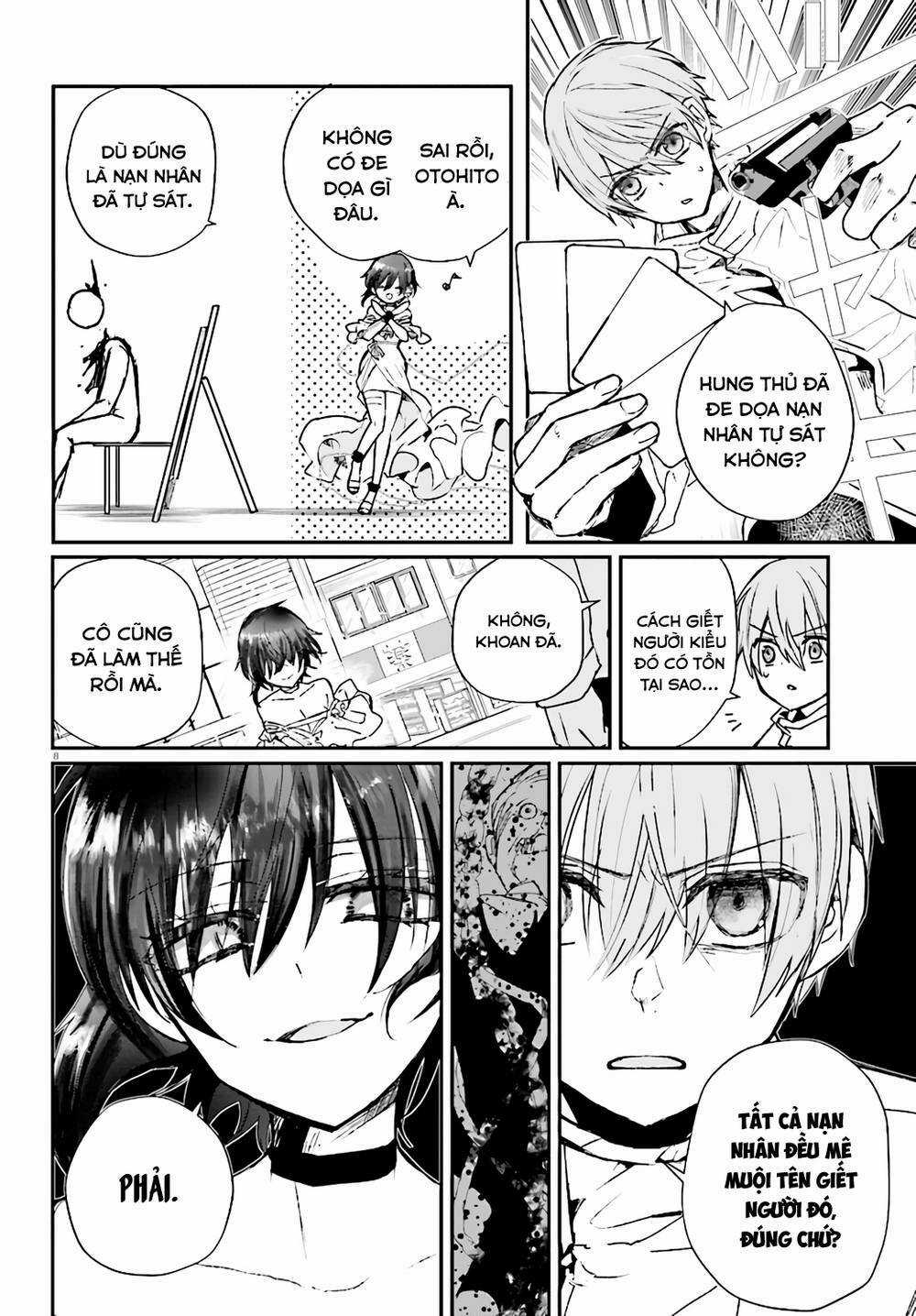 Kẻ Hoạ Sát: Tử Tù Kazami Tazuru Chapter 7 trang 8