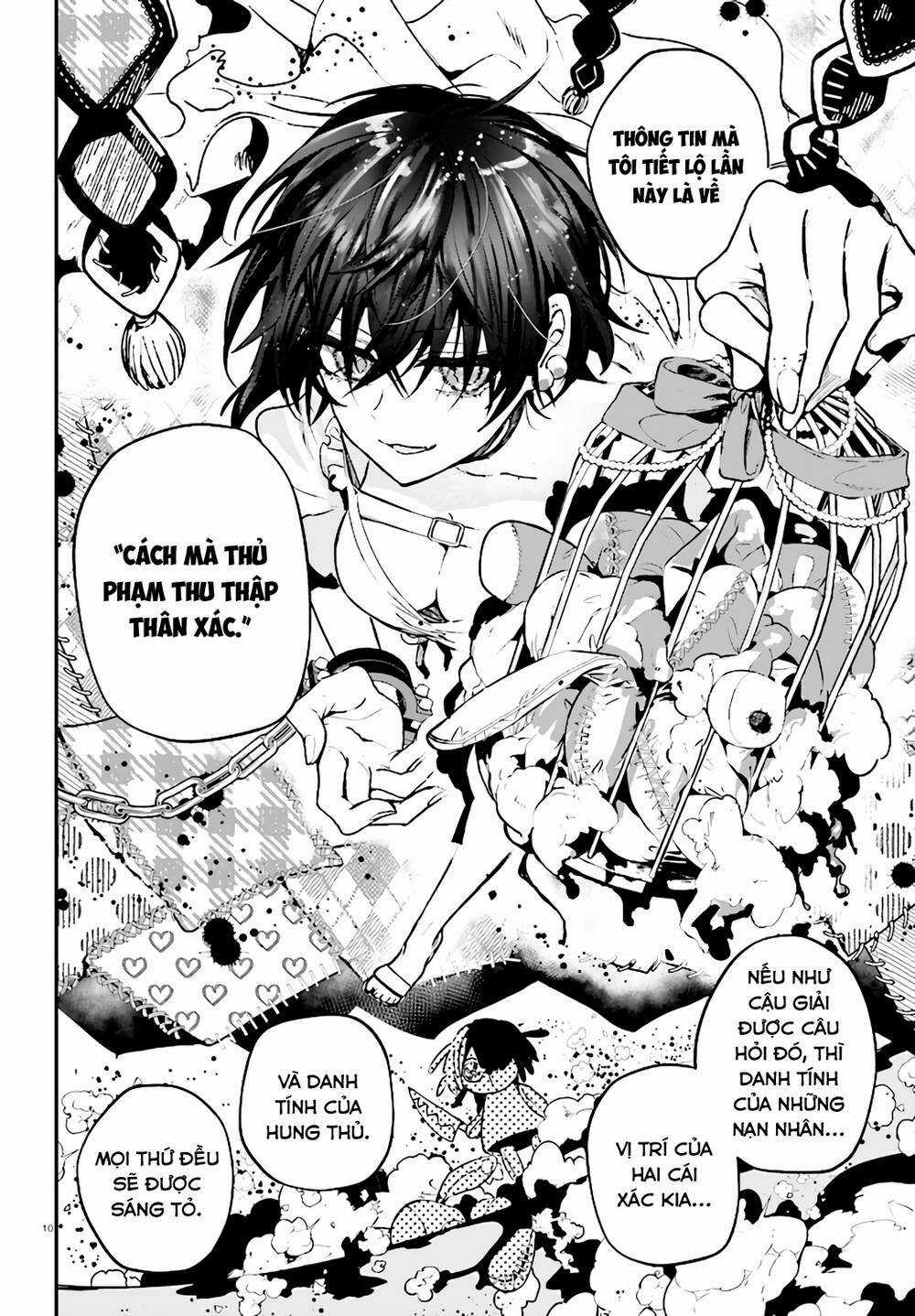 Kẻ Hoạ Sát: Tử Tù Kazami Tazuru Chapter 8 trang 10