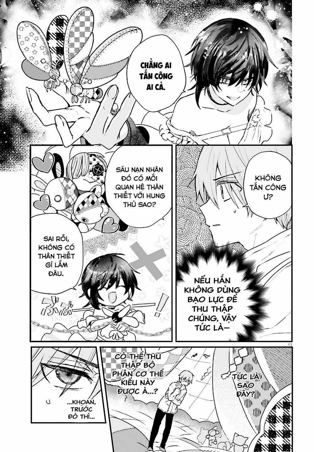 Kẻ Hoạ Sát: Tử Tù Kazami Tazuru Chapter 8 trang 13