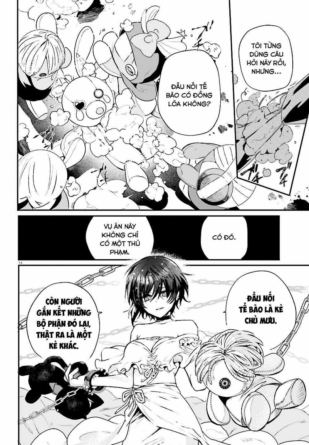 Kẻ Hoạ Sát: Tử Tù Kazami Tazuru Chapter 8 trang 14