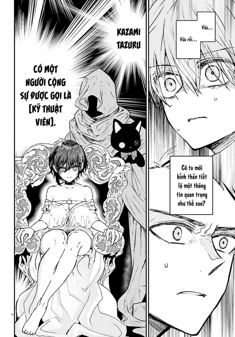 Kẻ Hoạ Sát: Tử Tù Kazami Tazuru Chapter 8 trang 16