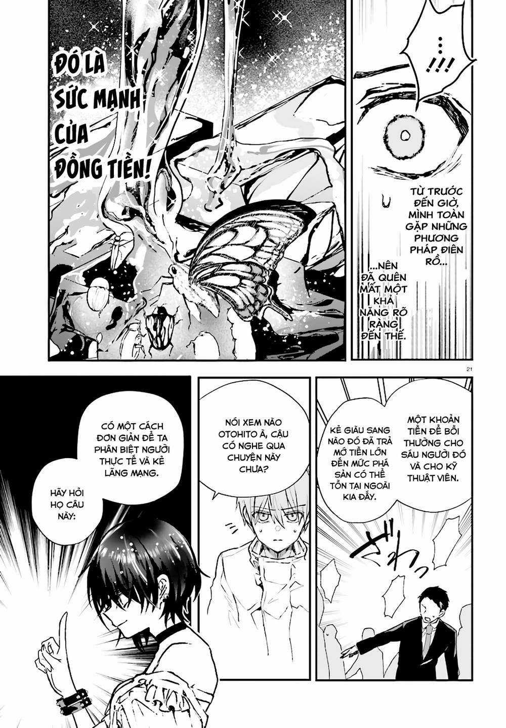 Kẻ Hoạ Sát: Tử Tù Kazami Tazuru Chapter 8 trang 21