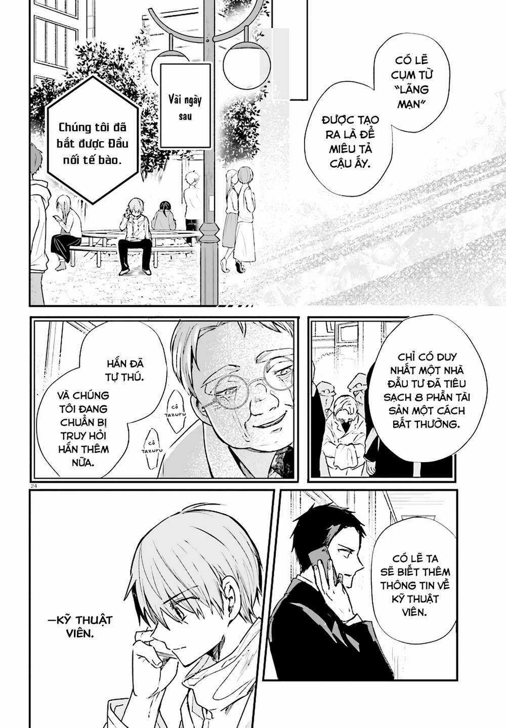 Kẻ Hoạ Sát: Tử Tù Kazami Tazuru Chapter 8 trang 24