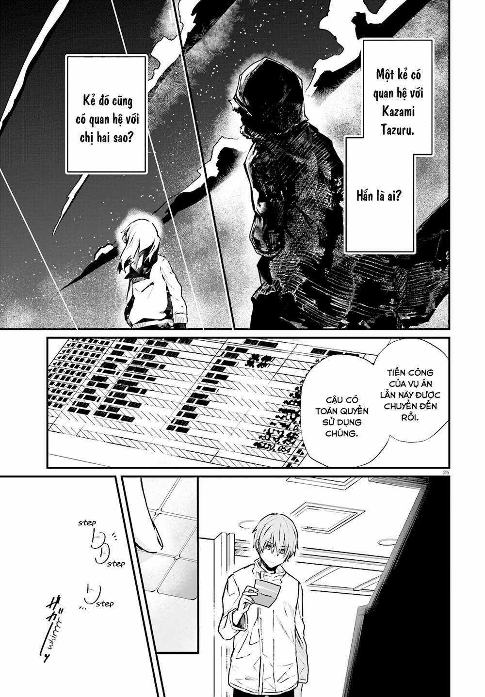 Kẻ Hoạ Sát: Tử Tù Kazami Tazuru Chapter 8 trang 25