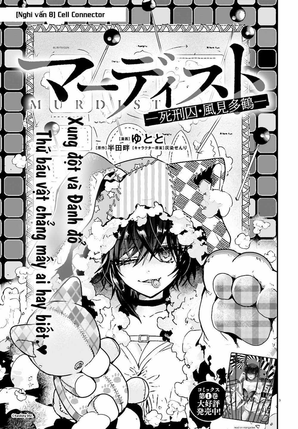 Kẻ Hoạ Sát: Tử Tù Kazami Tazuru Chapter 8 trang 3