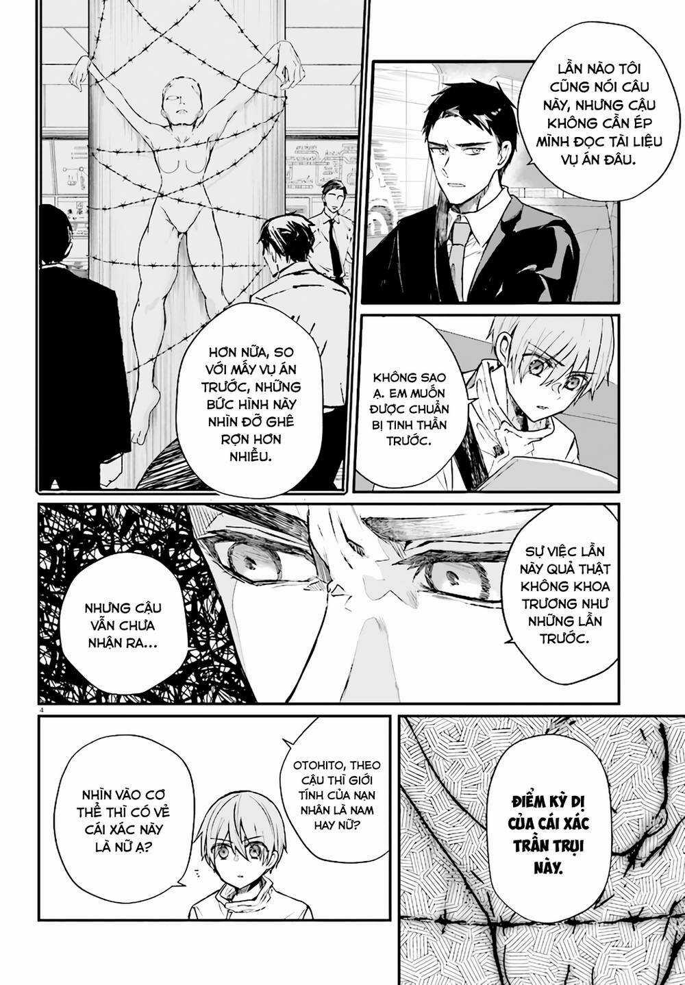 Kẻ Hoạ Sát: Tử Tù Kazami Tazuru Chapter 8 trang 4