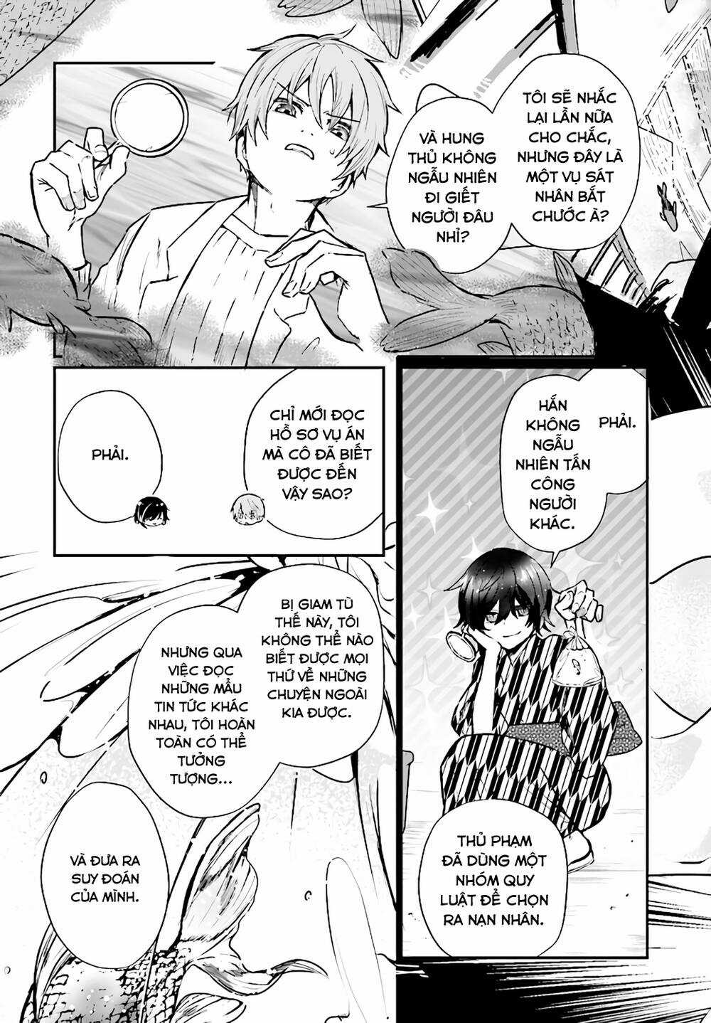 Kẻ Hoạ Sát: Tử Tù Kazami Tazuru Chapter 9 trang 13