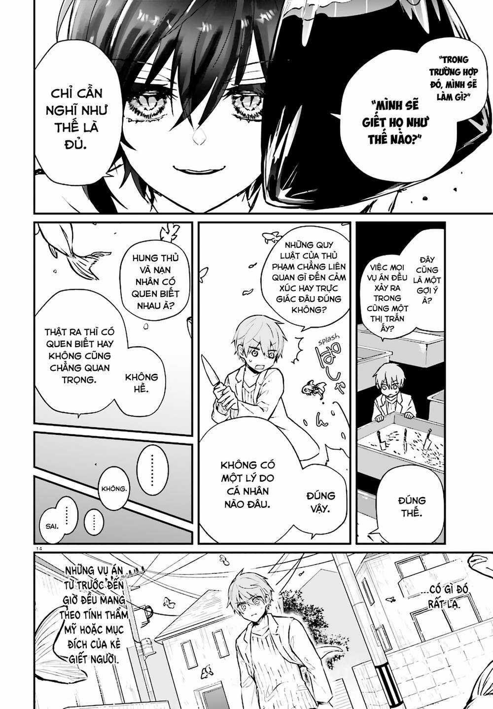 Kẻ Hoạ Sát: Tử Tù Kazami Tazuru Chapter 9 trang 14