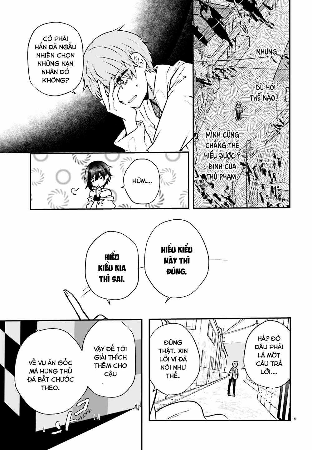 Kẻ Hoạ Sát: Tử Tù Kazami Tazuru Chapter 9 trang 15