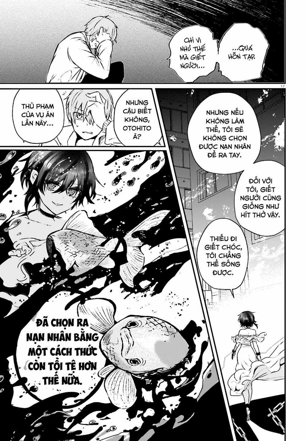 Kẻ Hoạ Sát: Tử Tù Kazami Tazuru Chapter 9 trang 17