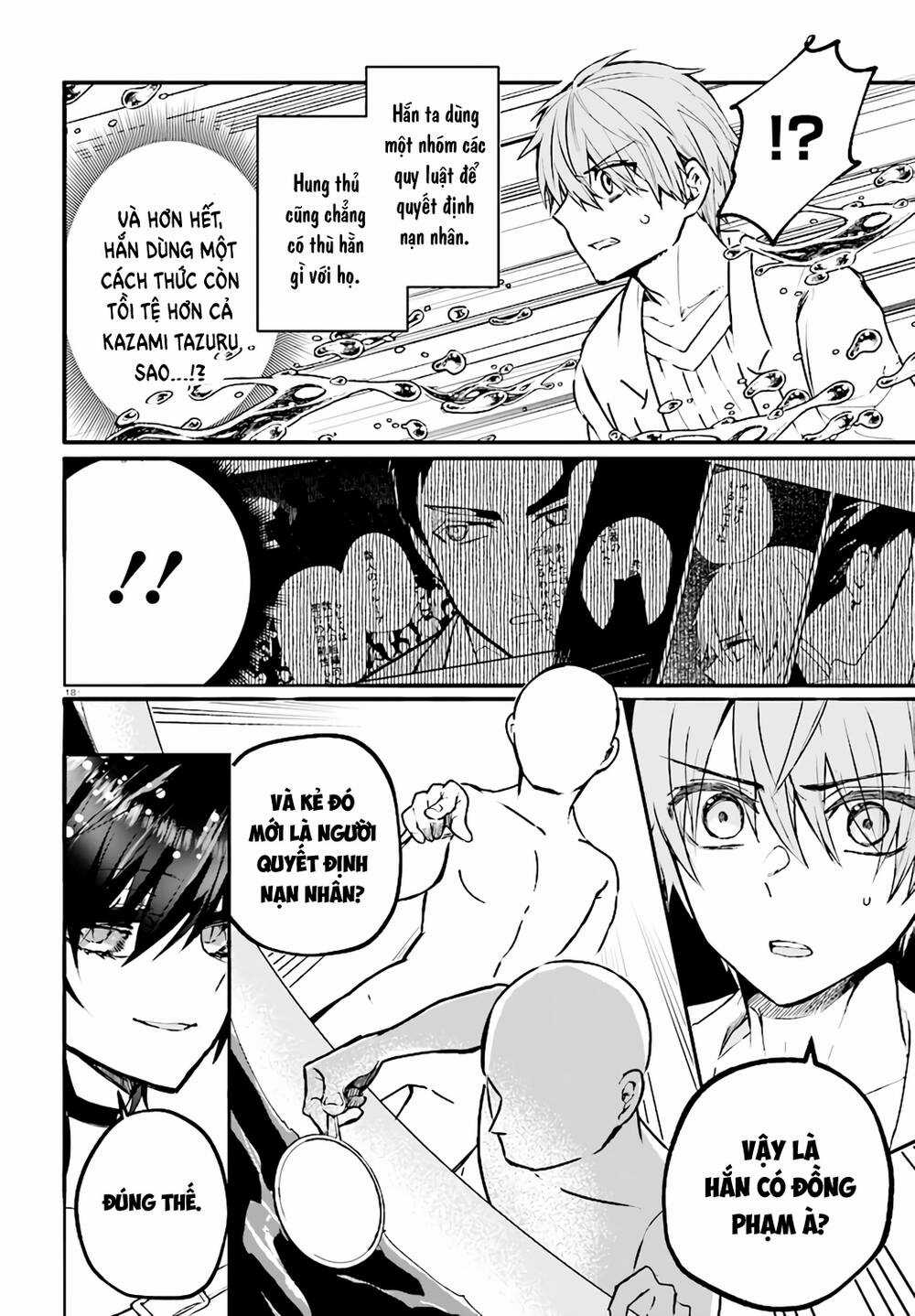 Kẻ Hoạ Sát: Tử Tù Kazami Tazuru Chapter 9 trang 18