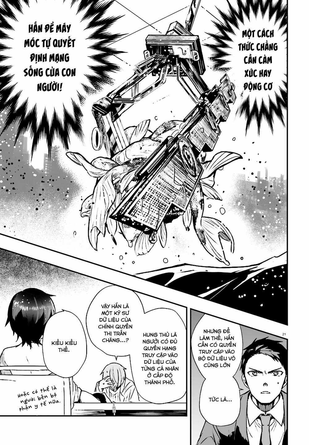 Kẻ Hoạ Sát: Tử Tù Kazami Tazuru Chapter 9 trang 21