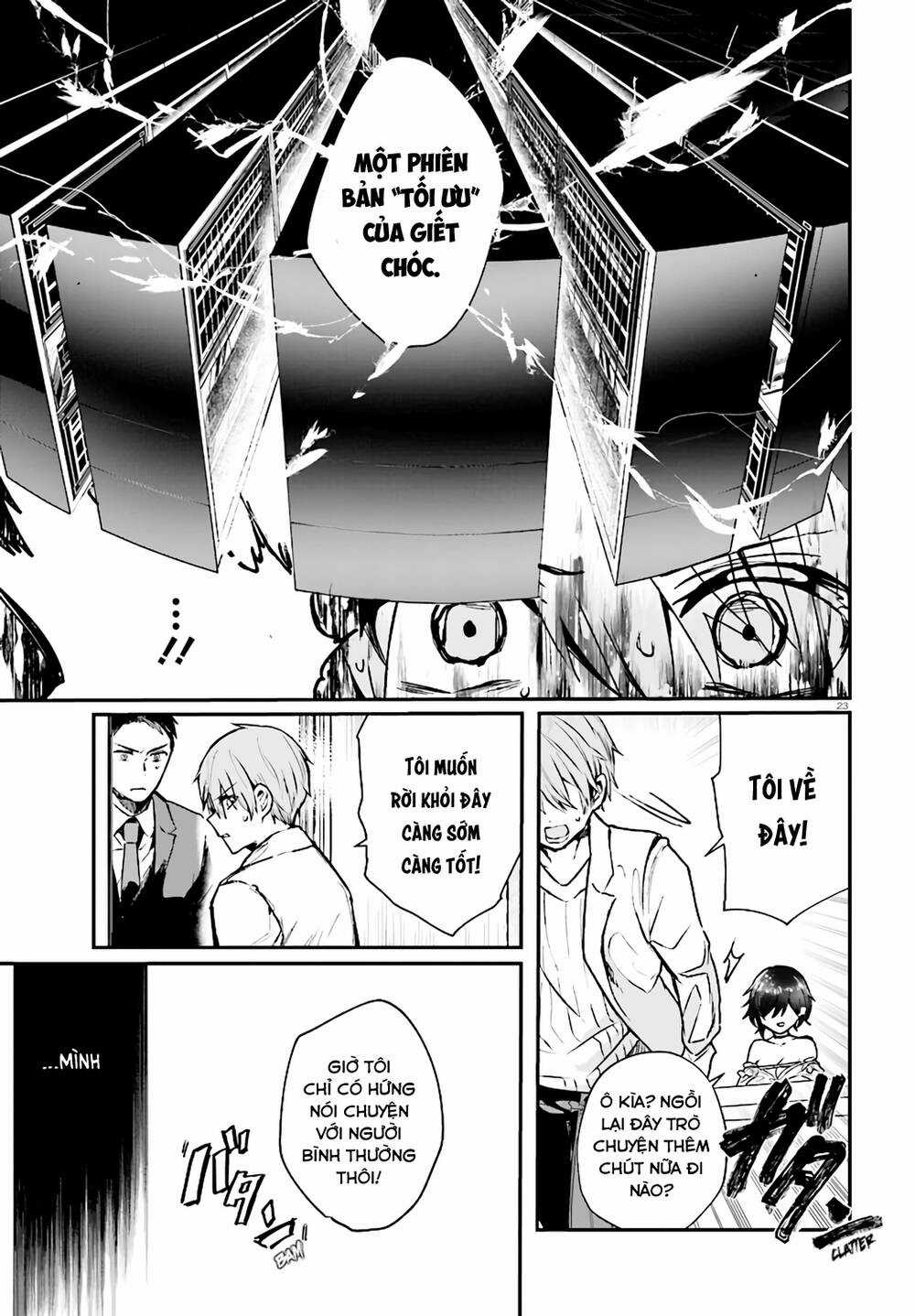 Kẻ Hoạ Sát: Tử Tù Kazami Tazuru Chapter 9 trang 23