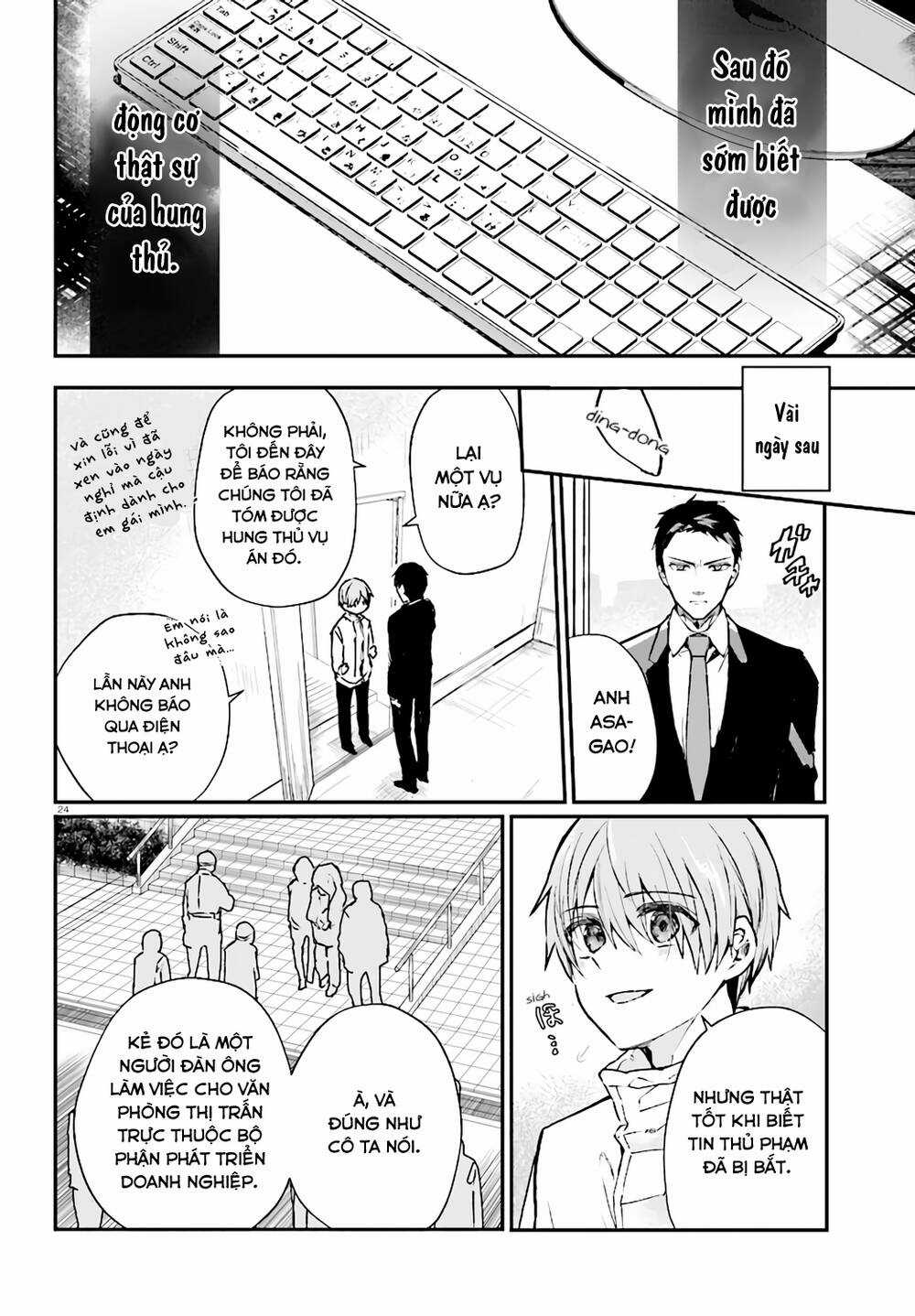 Kẻ Hoạ Sát: Tử Tù Kazami Tazuru Chapter 9 trang 24