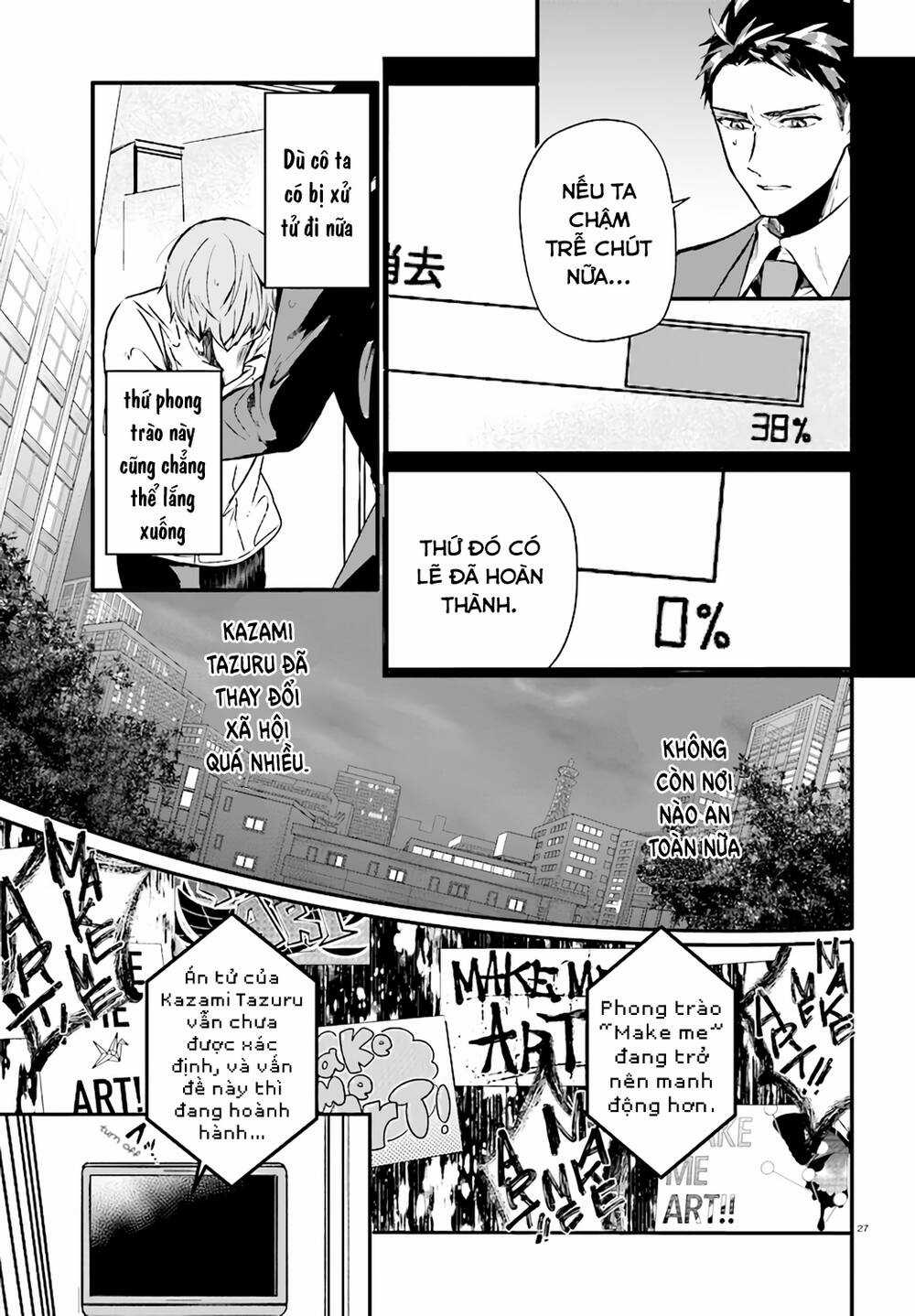 Kẻ Hoạ Sát: Tử Tù Kazami Tazuru Chapter 9 trang 27