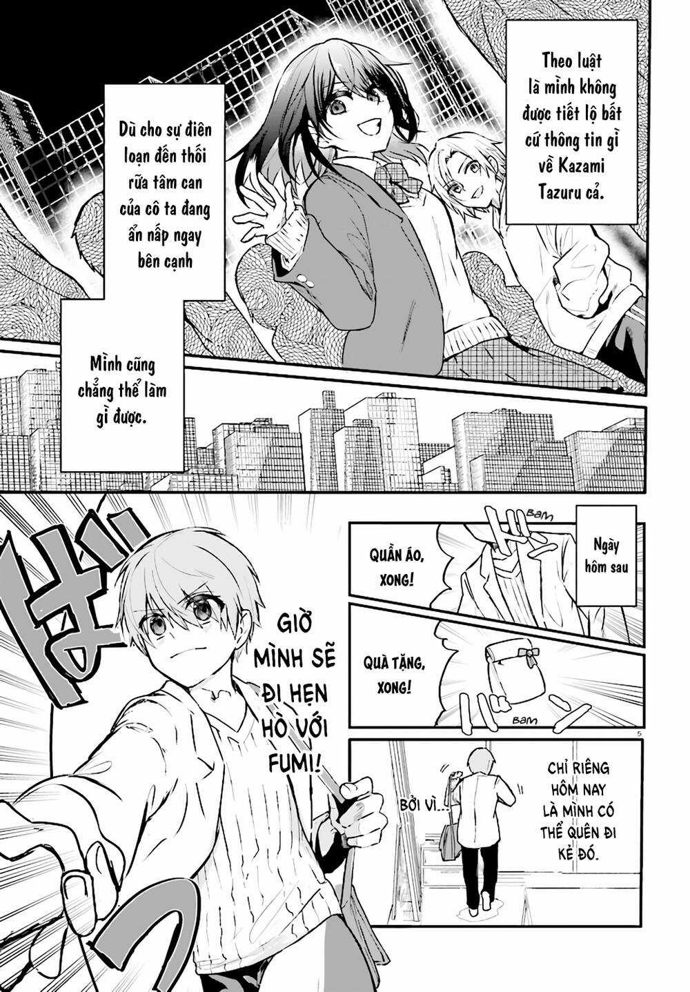 Kẻ Hoạ Sát: Tử Tù Kazami Tazuru Chapter 9 trang 5