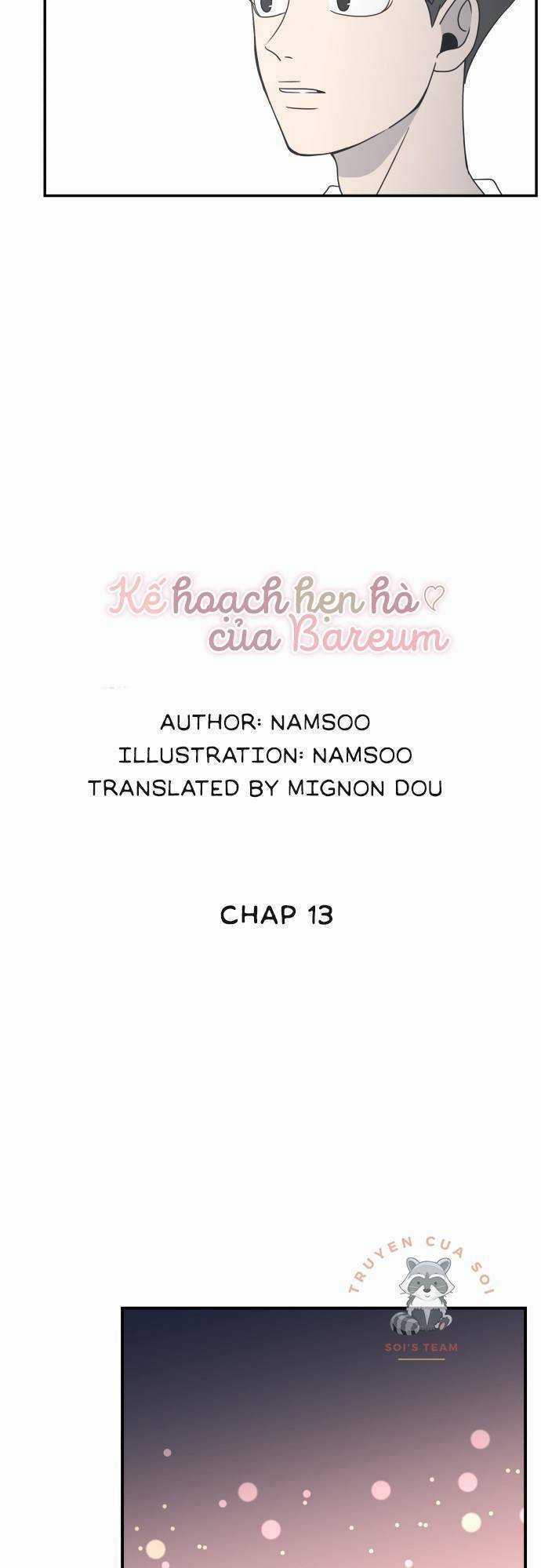 Kế Hoạch Hẹn Hò Của Bareum Chapter 13 trang 1