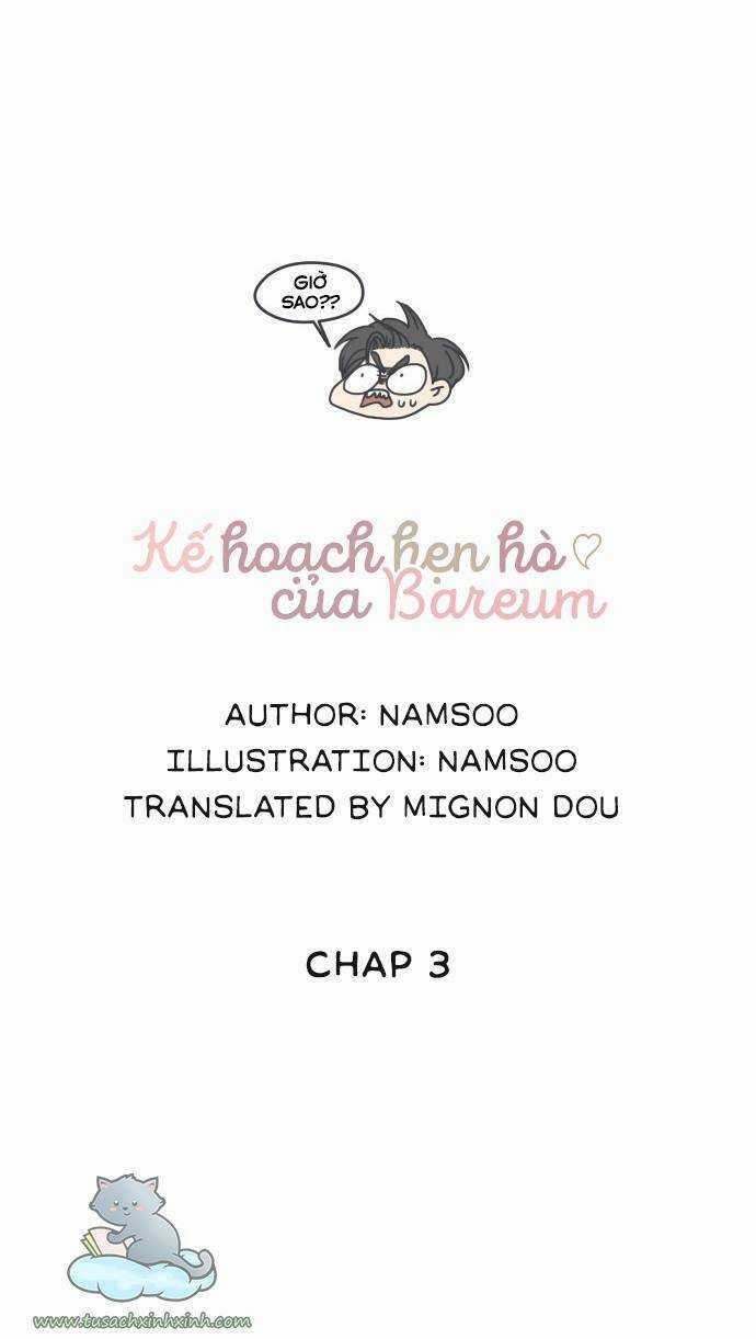 Kế Hoạch Hẹn Hò Của Bareum Chapter 3 trang 5