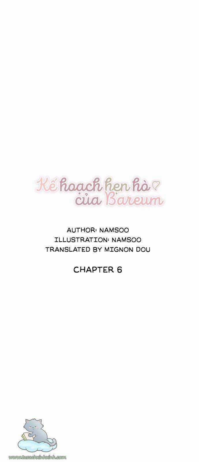 Kế Hoạch Hẹn Hò Của Bareum Chapter 6 trang 6