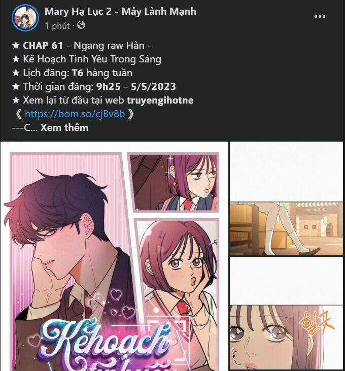 Kế Hoạch Tình Yêu Trong Sáng Chapter 61.2 trang 24