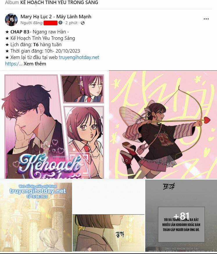 Kế Hoạch Tình Yêu Trong Sáng Chapter 84.1 trang 43