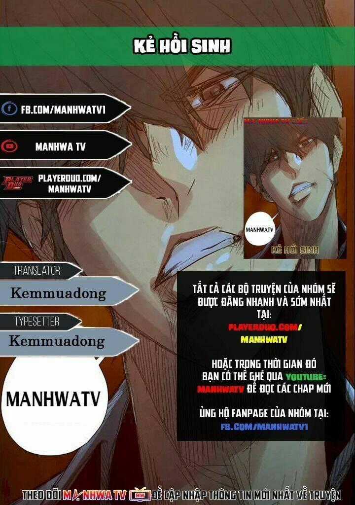 Kẻ Hồi Sinh Chapter 1 trang 1