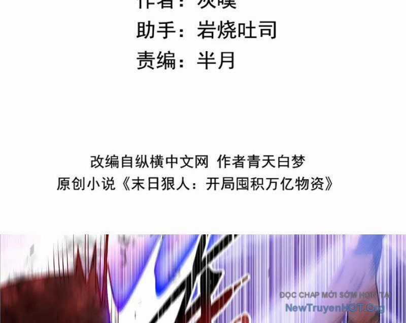 Kẻ Tàn Nhẫn Ngày Tận Thế: Bắt Đầu Dự Trữ Hàng Tỷ Tấn Vật Tư Chương 76 trang 3