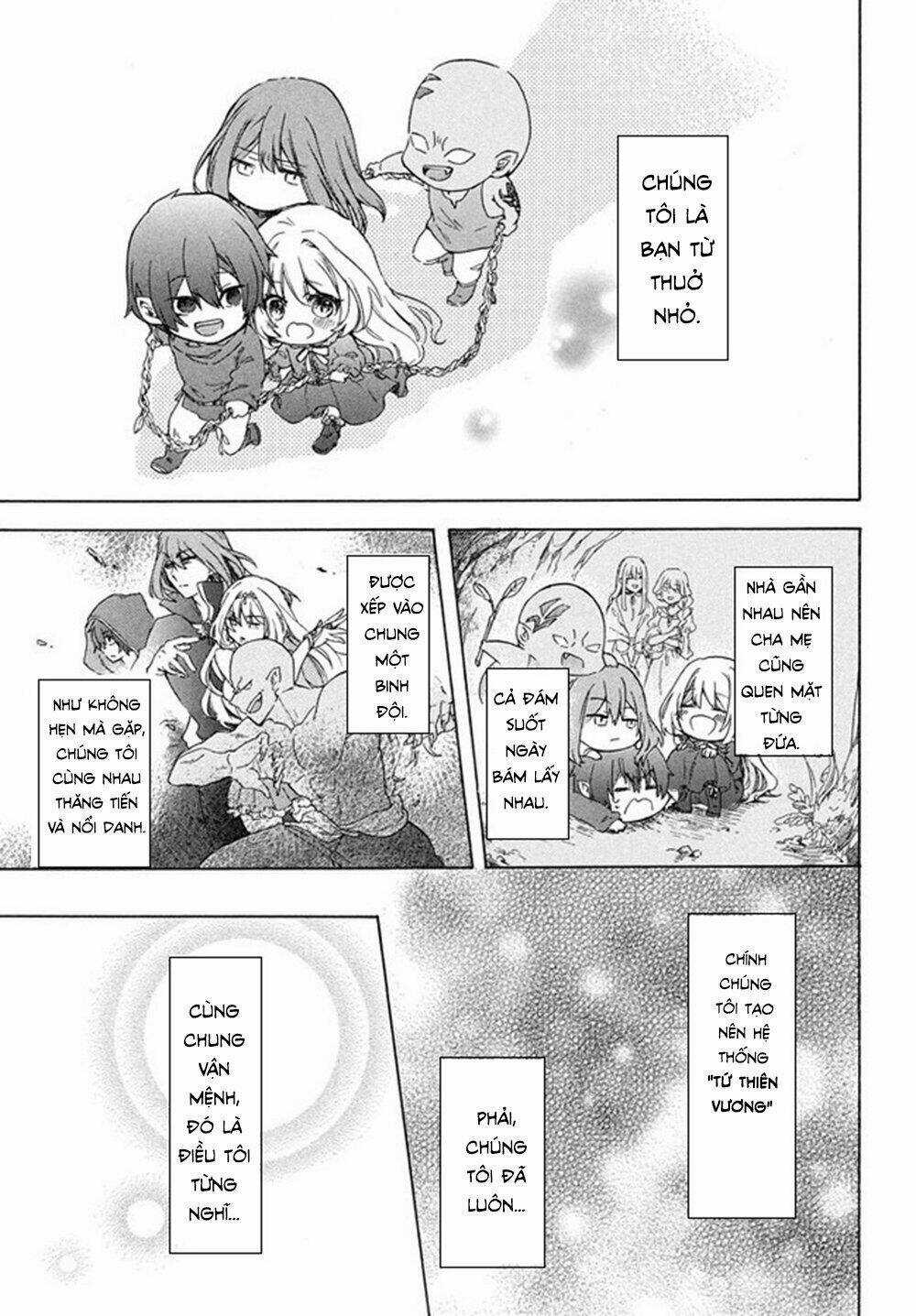 Kẻ Yếu Nhất Trong Tứ Đại Thiên Vương Trở Thành Master Của Thánh Nữ Và Anh Hùng Chapter 1 trang 4