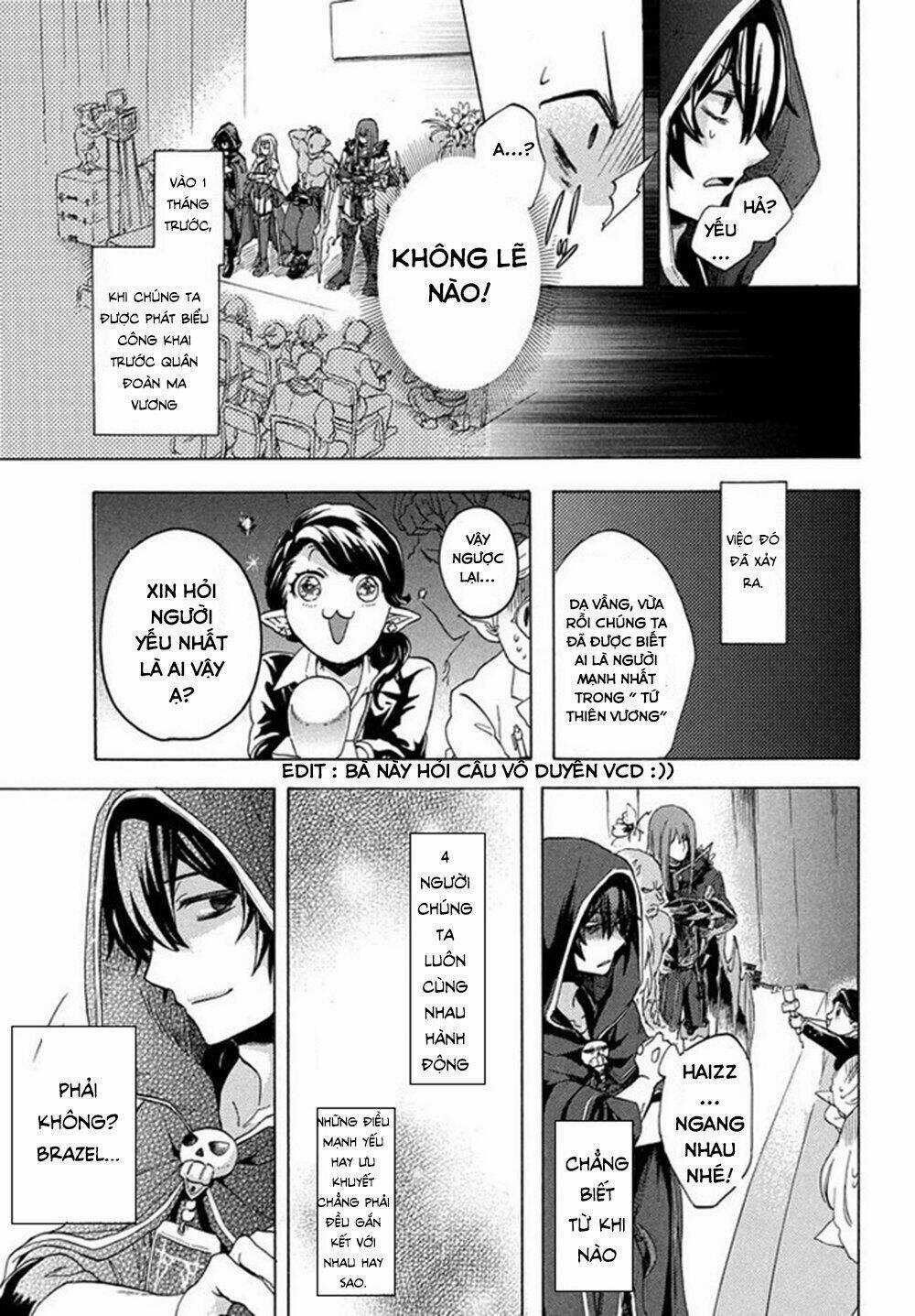 Kẻ Yếu Nhất Trong Tứ Đại Thiên Vương Trở Thành Master Của Thánh Nữ Và Anh Hùng Chapter 1 trang 6