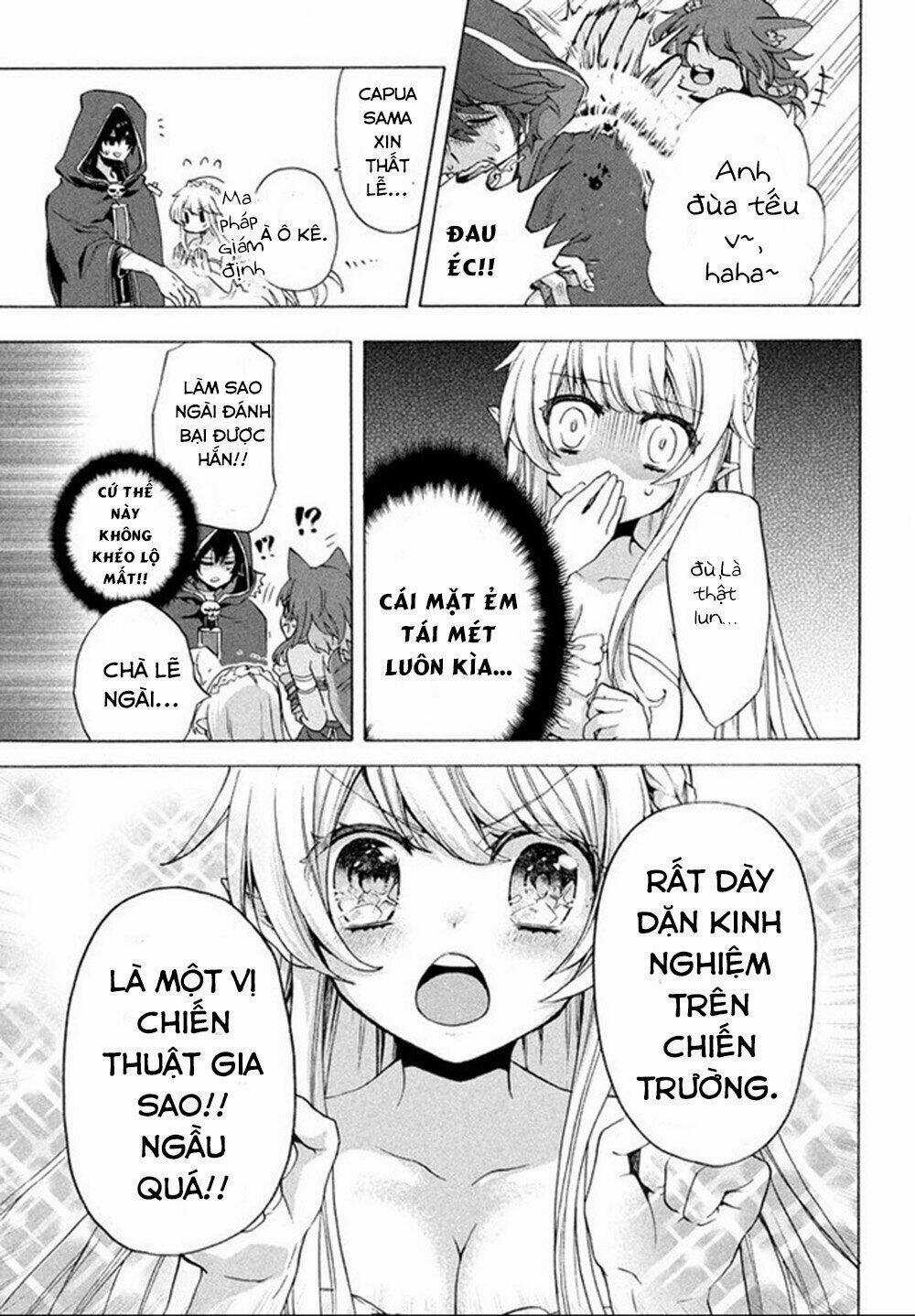 Kẻ Yếu Nhất Trong Tứ Đại Thiên Vương Trở Thành Master Của Thánh Nữ Và Anh Hùng Chapter 2 trang 11