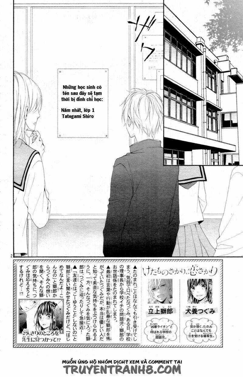 Kedamonozakari, Koizakari Chapter 3 trang 2