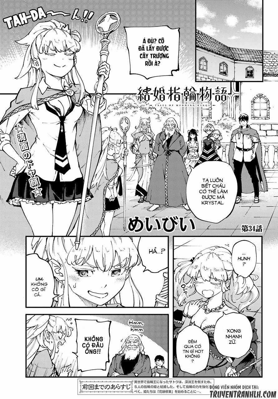 Kekkon Yubiwa Monogatari Chapter 34 trang 1