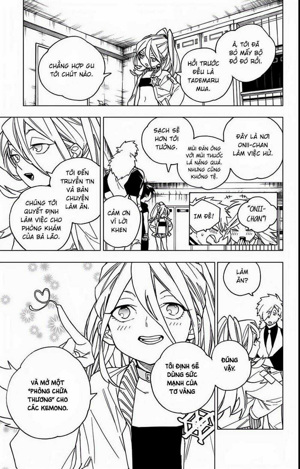 Kemono Jihen Chapter 15 trang 10