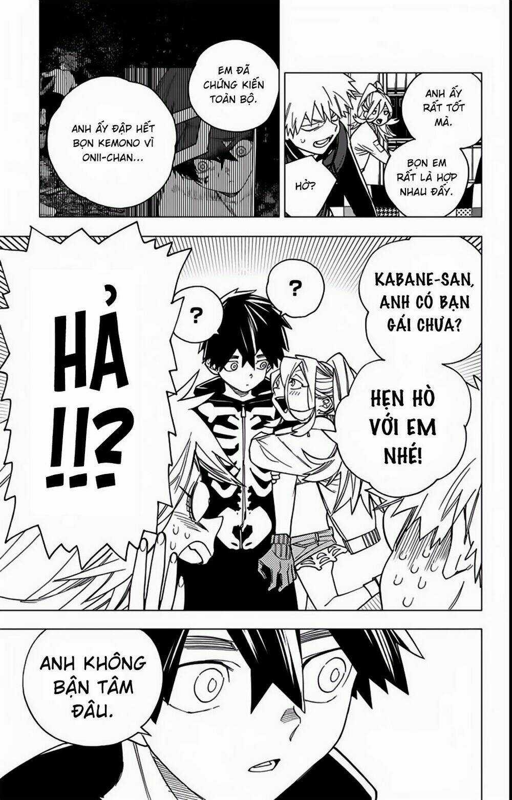 Kemono Jihen Chapter 15 trang 12