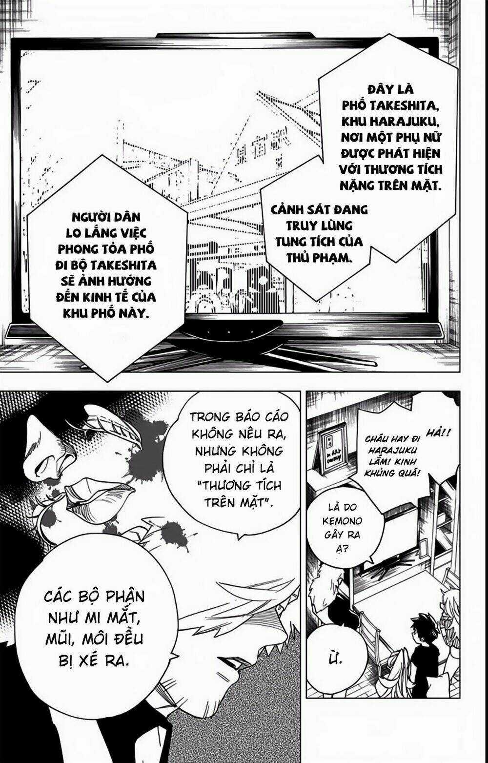 Kemono Jihen Chapter 15 trang 16