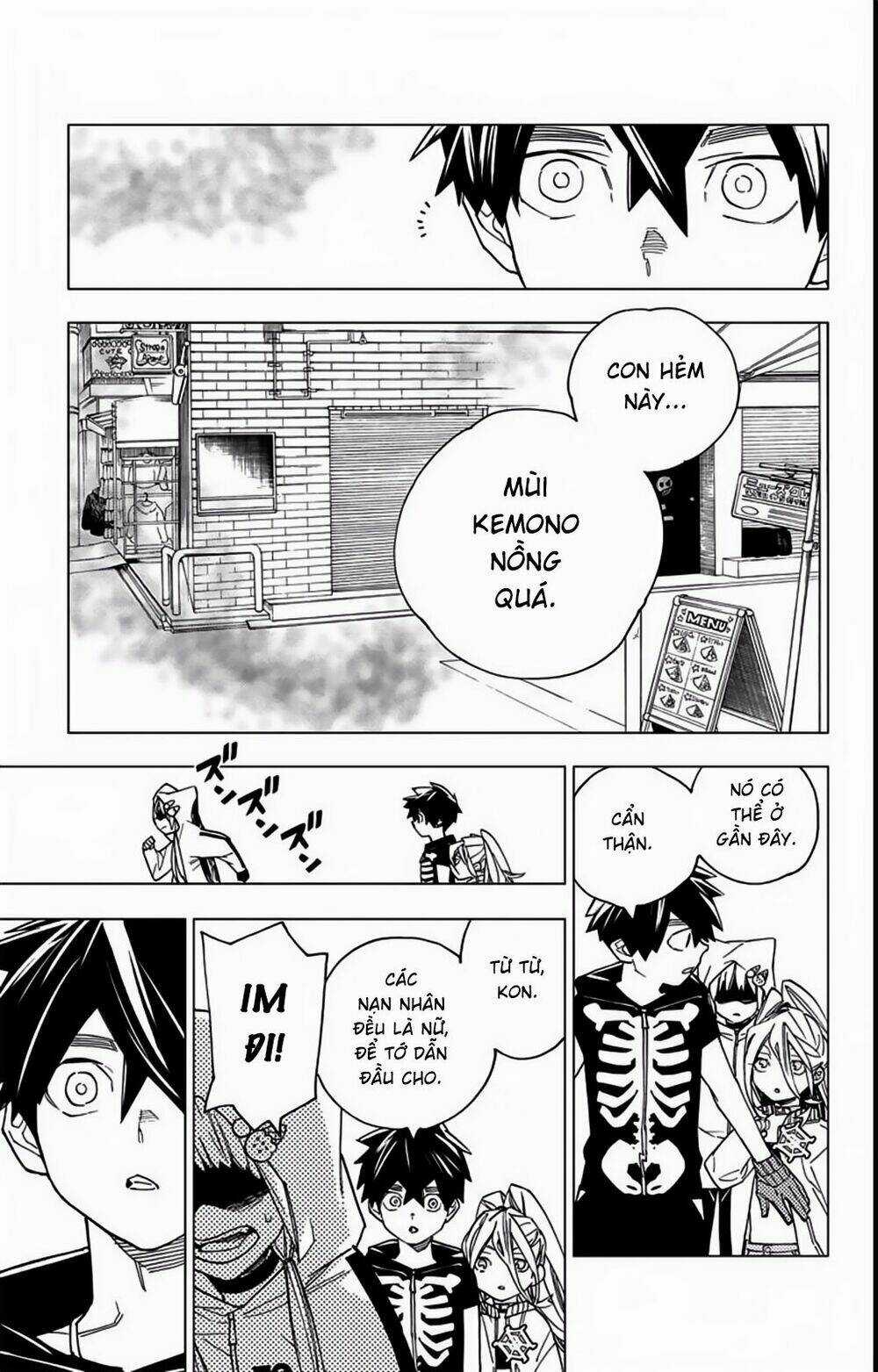 Kemono Jihen Chapter 15 trang 22