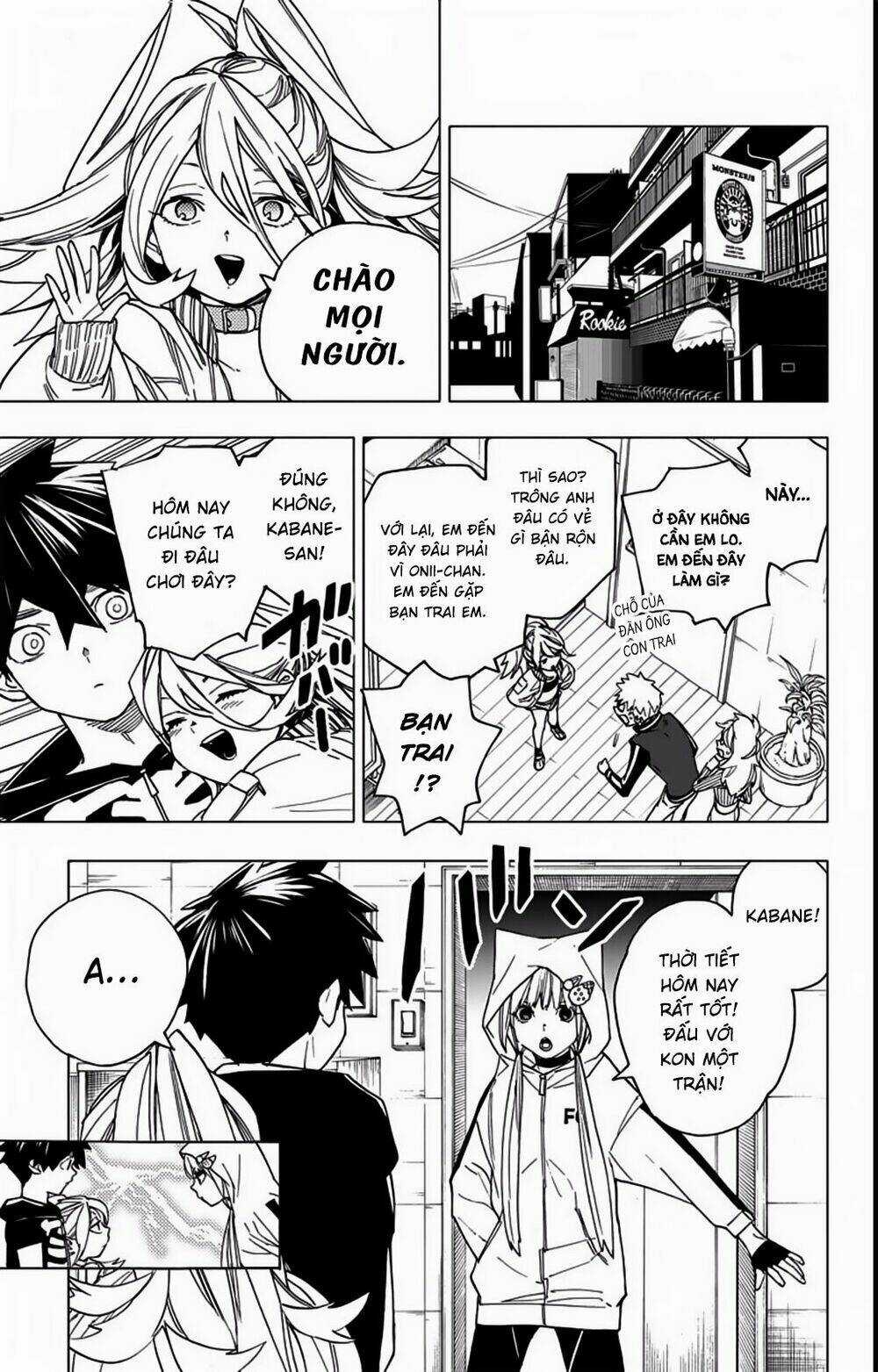 Kemono Jihen Chapter 15 trang 44