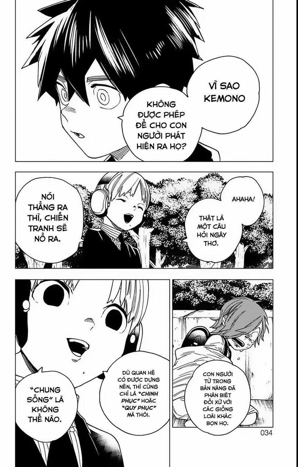 Kemono Jihen Chapter 16 trang 33