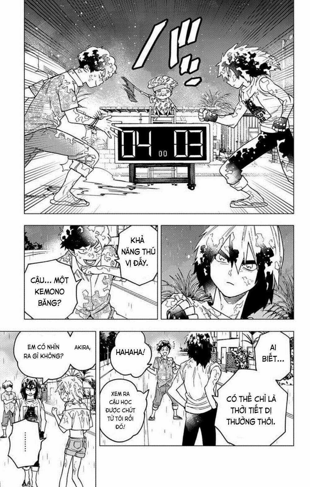 Kemono Jihen Chapter 33 trang 32