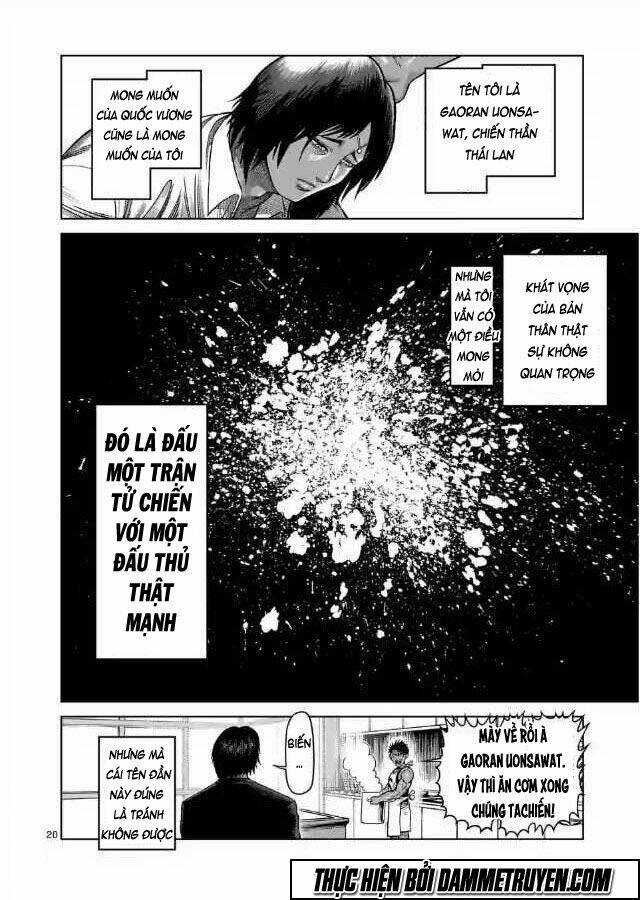 Kengan Ashua - Zero Atula Chapter 3 trang 20