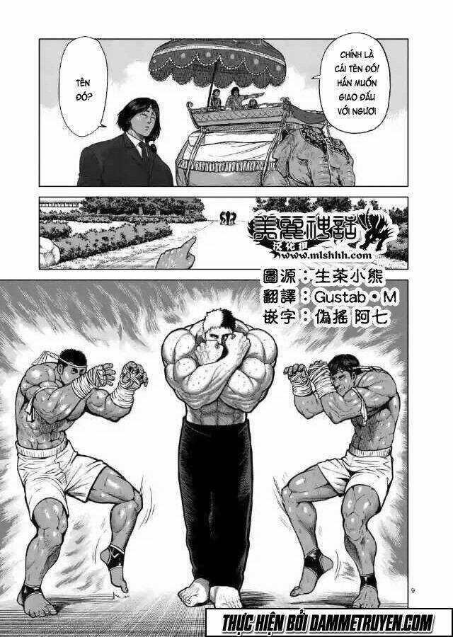 Kengan Ashua - Zero Atula Chapter 3 trang 9