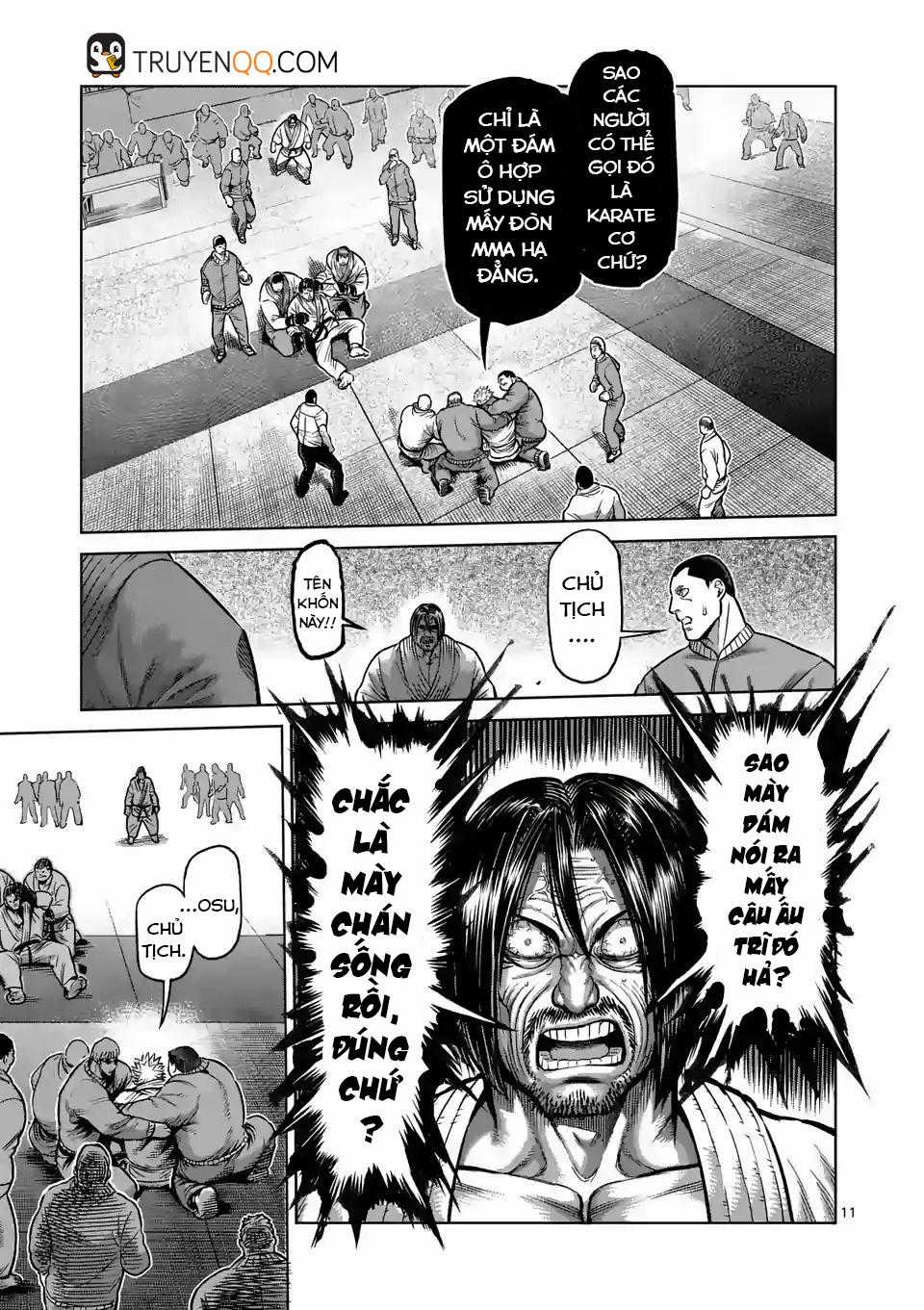Kengan Ashura Phần 2 Chapter 1 trang 11