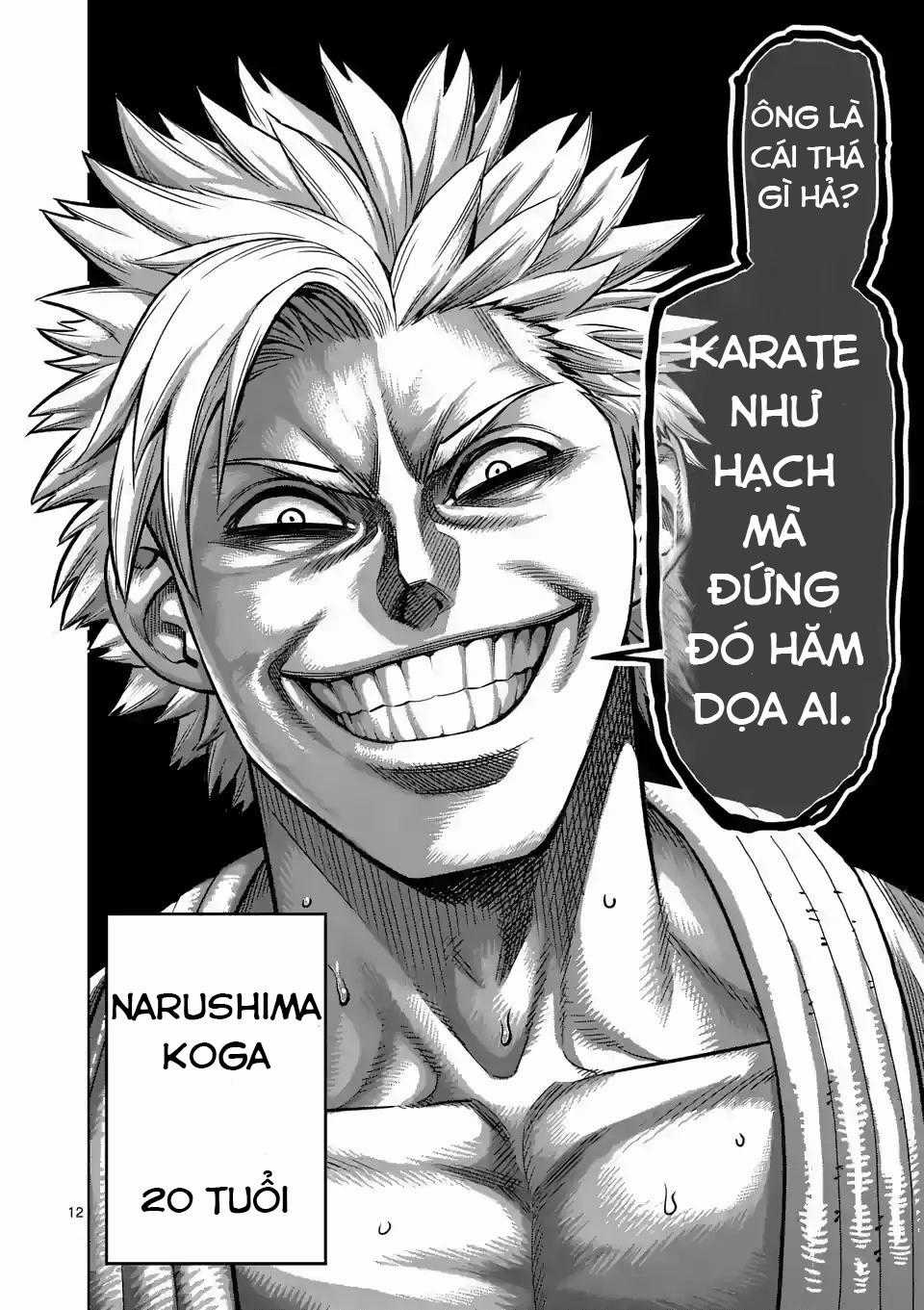 Kengan Ashura Phần 2 Chapter 1 trang 12