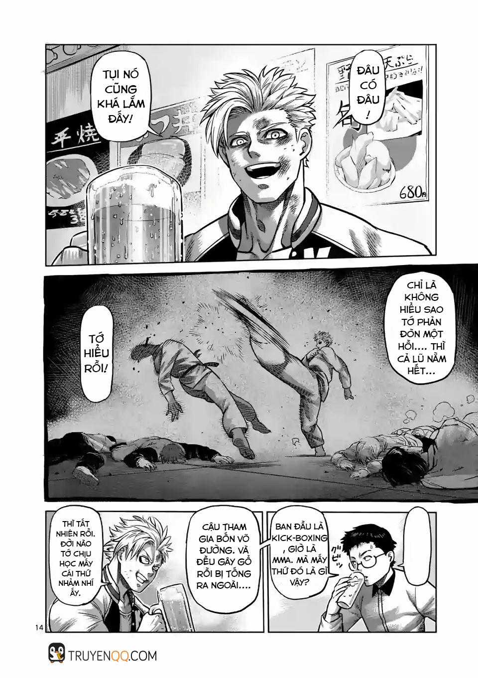 Kengan Ashura Phần 2 Chapter 1 trang 14
