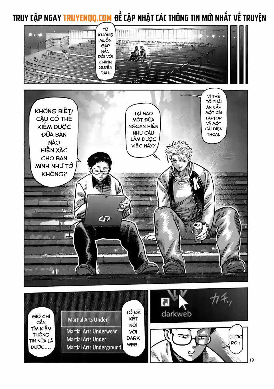 Kengan Ashura Phần 2 Chapter 1 trang 19
