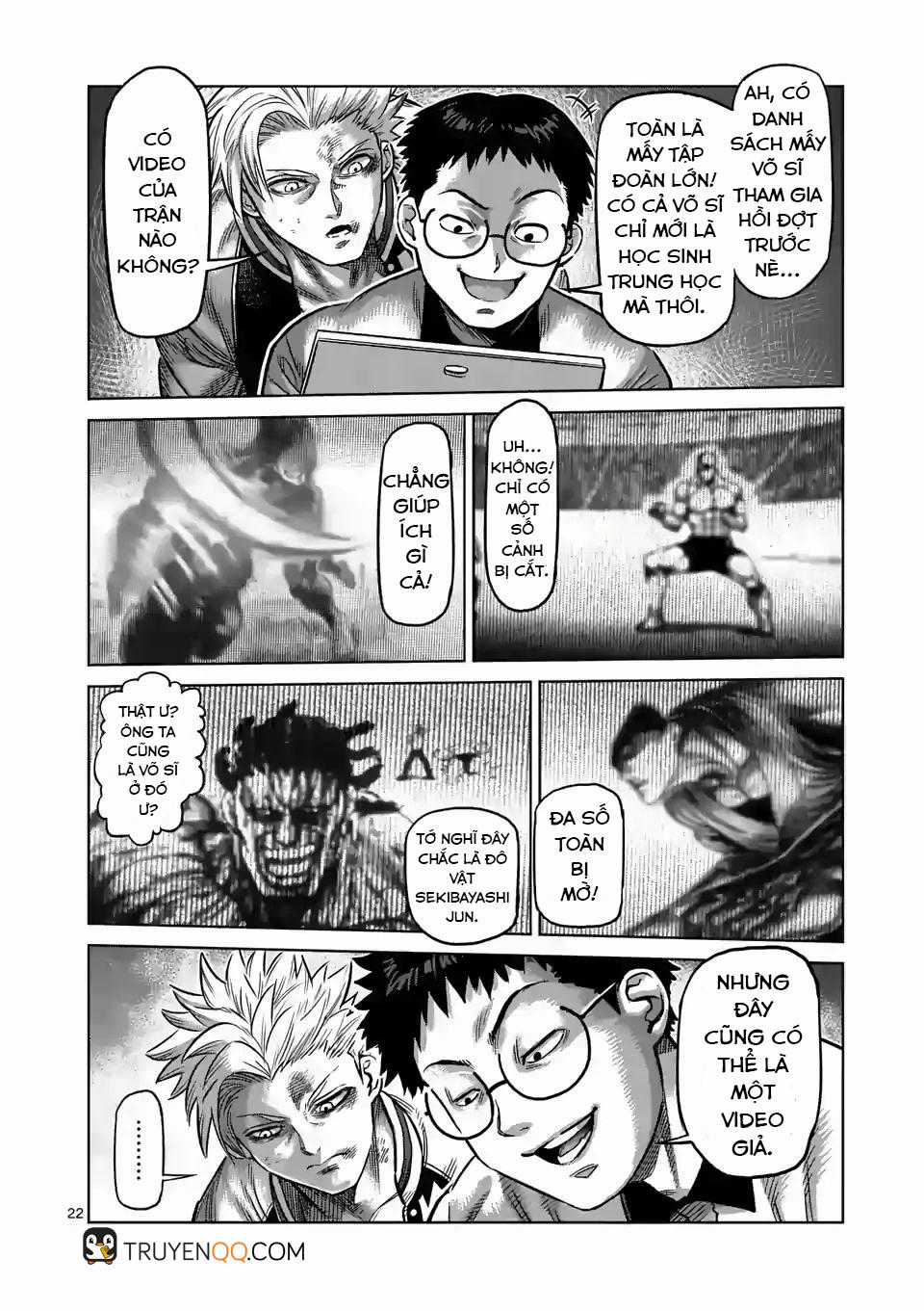 Kengan Ashura Phần 2 Chapter 1 trang 22