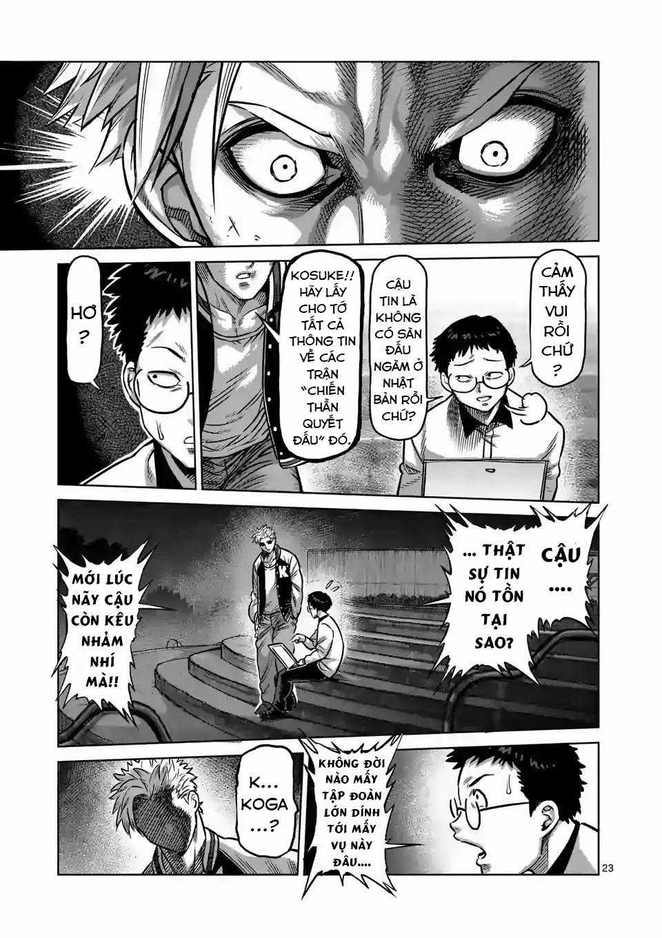 Kengan Ashura Phần 2 Chapter 1 trang 23