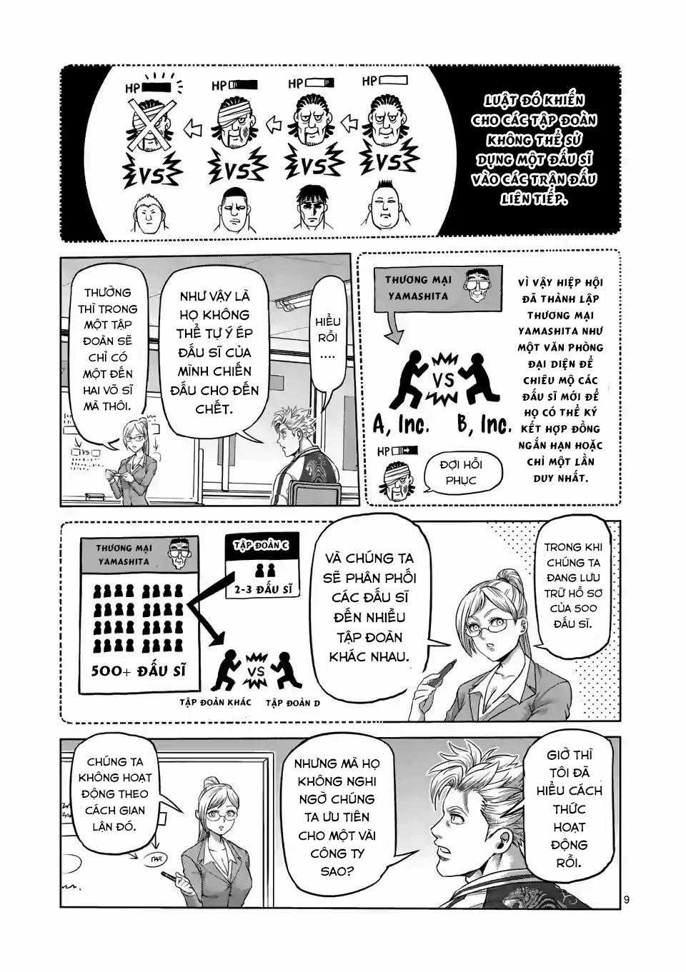 Kengan Ashura Phần 2 Chapter 10 trang 10