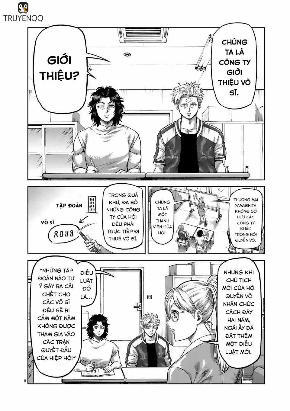 Kengan Ashura Phần 2 Chapter 10 trang 9