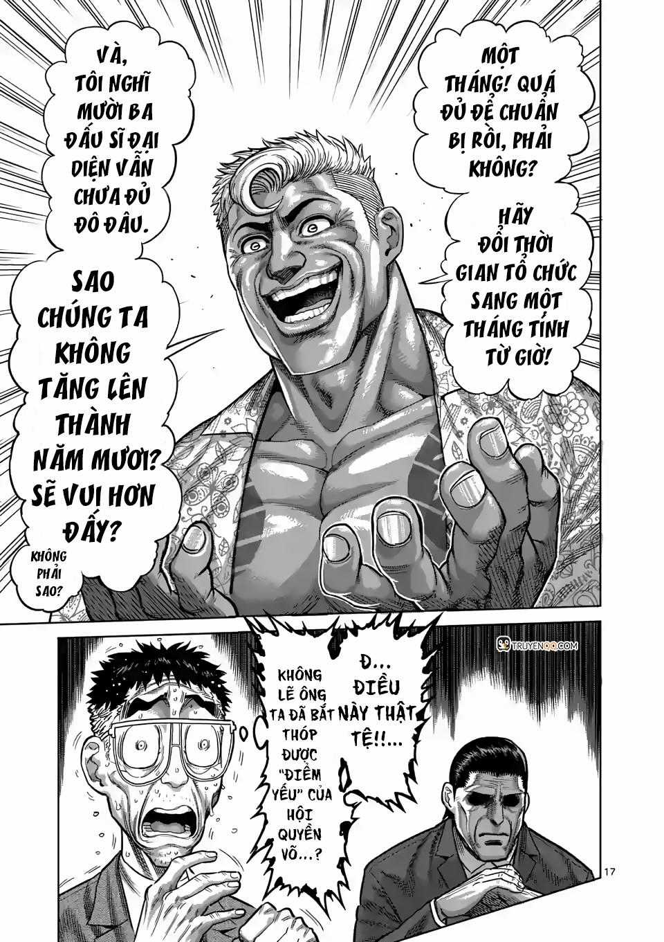 Kengan Ashura Phần 2 Chapter 12 trang 17